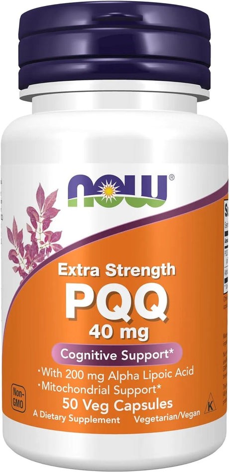 NOW SUPPLEMENTS - Now Supplements Extra Strength PQQ 40Mg. 50 Capsulas - The Red Vitamin MX - Suplementos Alimenticios - {{ shop.shopifyCountryName }}