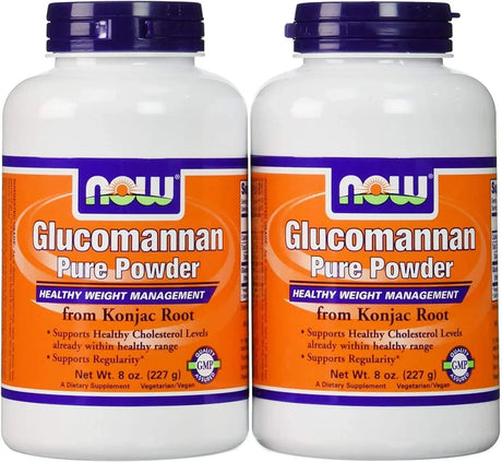 NOW SUPPLEMENTS - NOW Supplements Glucomannan Powder 227Gr. 2 Pack - The Red Vitamin MX - Suplementos Alimenticios - {{ shop.shopifyCountryName }}