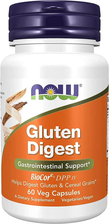 NOW SUPPLEMENTS - NOW Supplements Gluten Digest 60 Capsulas - The Red Vitamin MX - Suplementos Alimenticios - {{ shop.shopifyCountryName }}