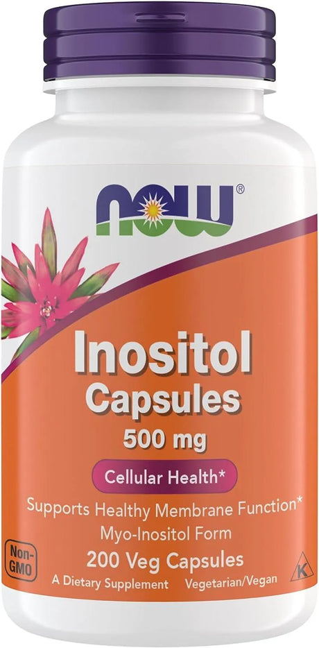 NOW SUPPLEMENTS - Now Supplements Inositol 500Mg. 200 Capsulas - The Red Vitamin MX - Suplementos Alimenticios - {{ shop.shopifyCountryName }}