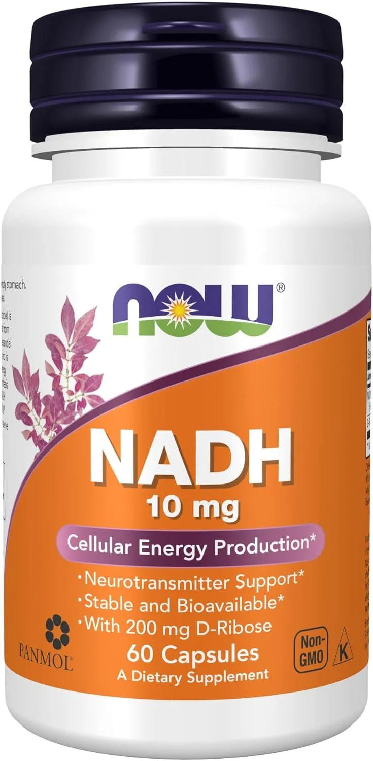 NOW SUPPLEMENTS - NOW Supplements NADH 60 Capsulas - The Red Vitamin MX - Suplementos Alimenticios - {{ shop.shopifyCountryName }}