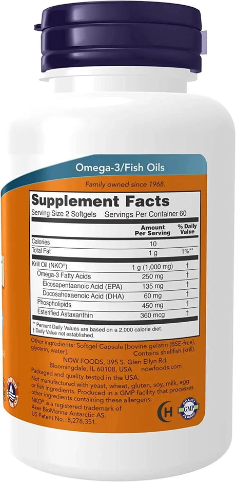 NOW SUPPLEMENTS - NOW Supplements Neptune Krill Oil 500Mg. - The Red Vitamin MX - Suplementos Alimenticios - {{ shop.shopifyCountryName }}