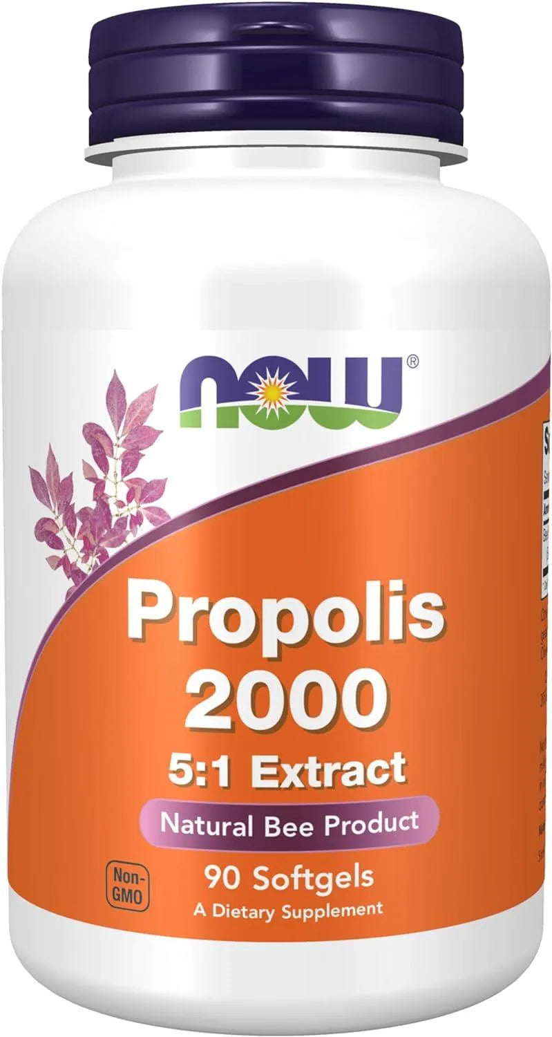 NOW SUPPLEMENTS - NOW Supplements Propolis 2,000 90 Capsulas Blandas - The Red Vitamin MX - Suplementos Alimenticios - {{ shop.shopifyCountryName }}