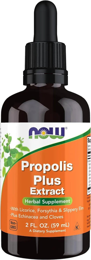 NOW SUPPLEMENTS - NOW Supplements Propolis Plus Extract Liquid 59Ml. - The Red Vitamin MX - Suplementos Alimenticios - {{ shop.shopifyCountryName }}