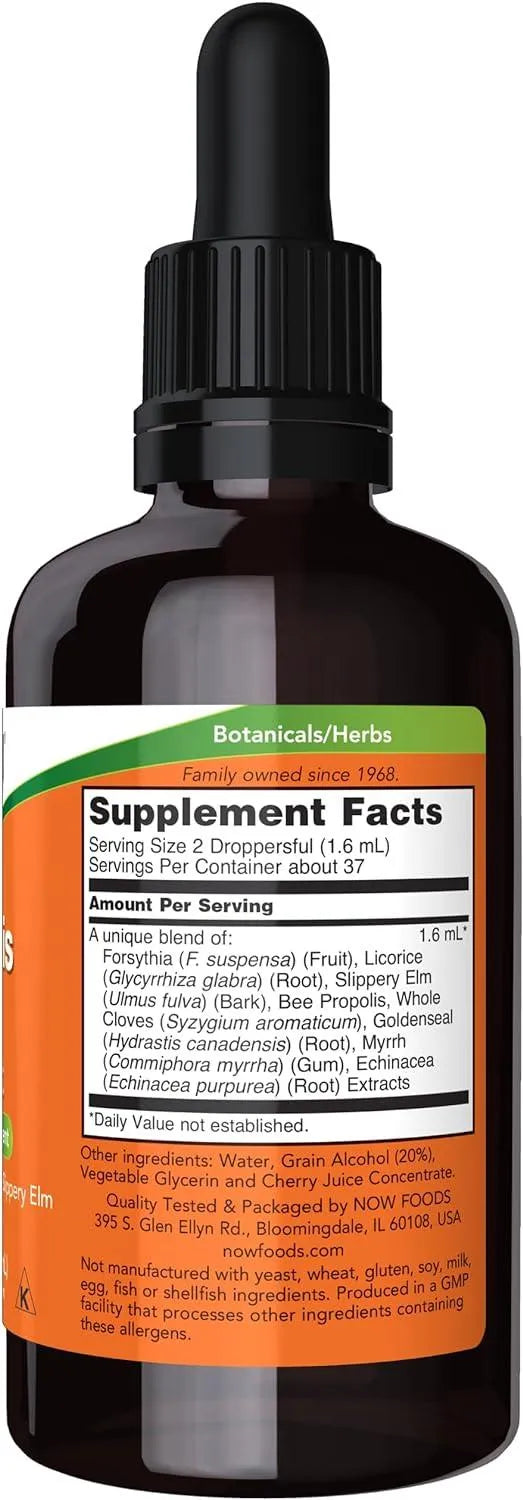 NOW SUPPLEMENTS - NOW Supplements Propolis Plus Extract Liquid 59Ml. - The Red Vitamin MX - Suplementos Alimenticios - {{ shop.shopifyCountryName }}