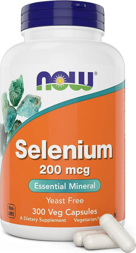 NOW SUPPLEMENTS - NOW Supplements Selenium 200mcg 300 Capsulas - The Red Vitamin MX - Suplementos Alimenticios - {{ shop.shopifyCountryName }}