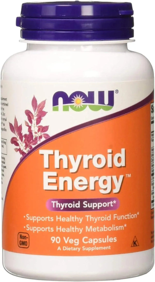 NOW SUPPLEMENTS - Now Supplements Thyroid Energy 90 Capsulas - The Red Vitamin MX - Suplementos Alimenticios - {{ shop.shopifyCountryName }}