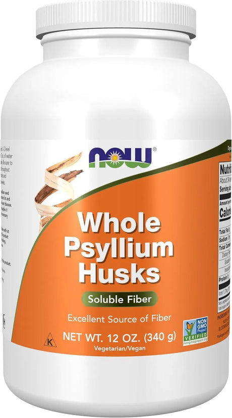 NOW SUPPLEMENTS - NOW Supplements Whole Psyllium Husks 340Gr. - The Red Vitamin MX - Suplementos Alimenticios - {{ shop.shopifyCountryName }}