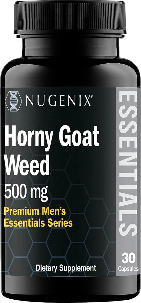 NUGENIX - Nugenix Essentials Horny Goat Weed Extract 30 Capsulas - The Red Vitamin MX - Suplementos Alimenticios - {{ shop.shopifyCountryName }}