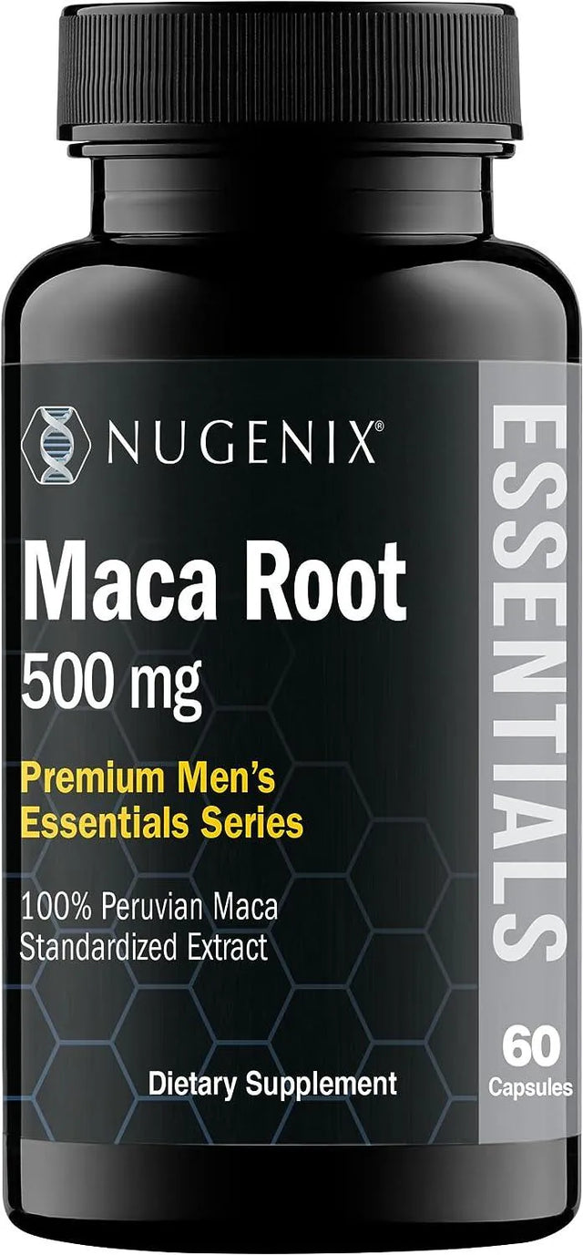 NUGENIX - Nugenix Essentials Maca Root 60 Capsulas - The Red Vitamin MX - Suplementos Alimenticios - {{ shop.shopifyCountryName }}