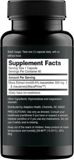 NUGENIX - Nugenix Essentials Maca Root 60 Capsulas - The Red Vitamin MX - Suplementos Alimenticios - {{ shop.shopifyCountryName }}