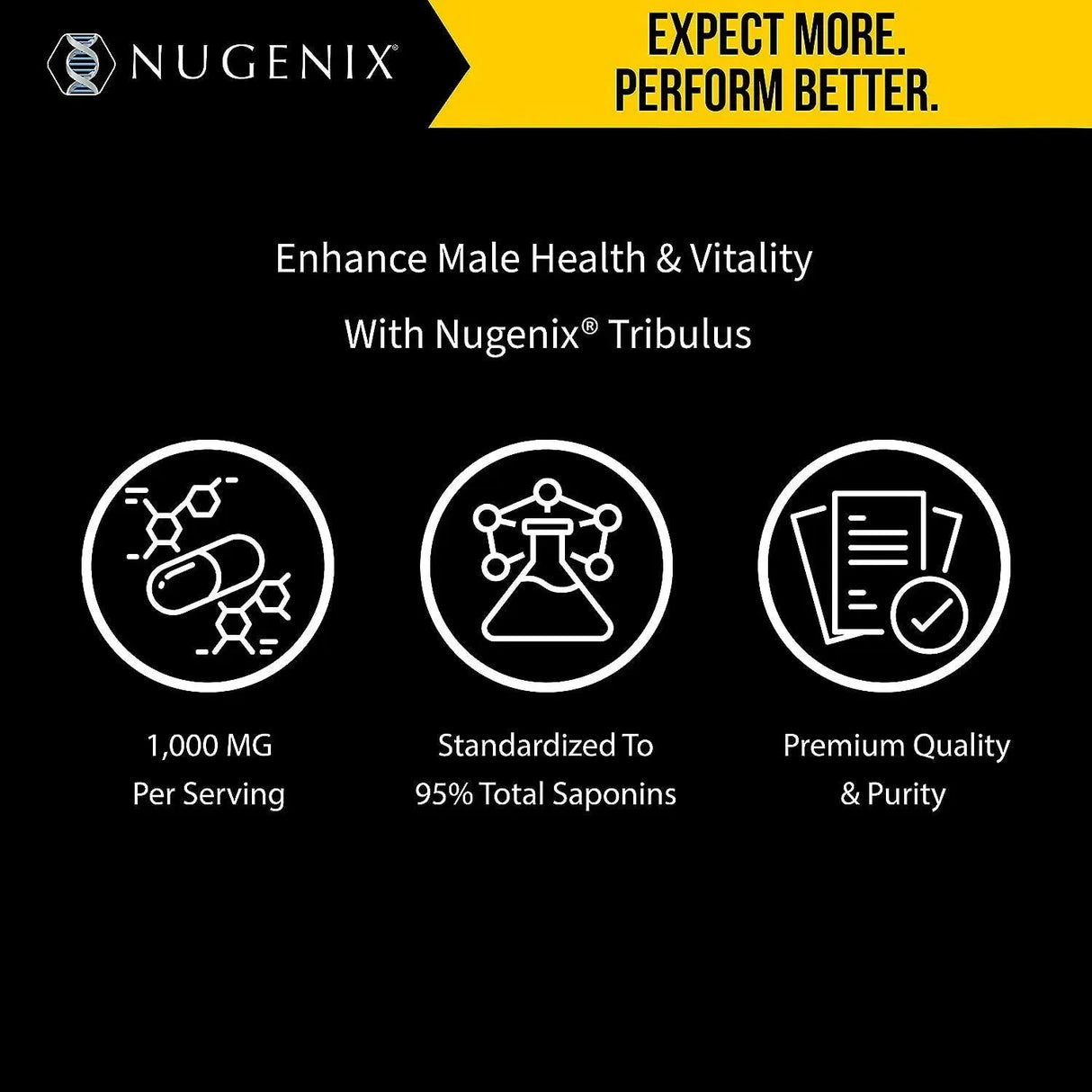 NUGENIX - Nugenix Essentials Tribulus Terrestris Extract 1000Mg. 60 Capsulas - The Red Vitamin MX - Suplementos Alimenticios - {{ shop.shopifyCountryName }}