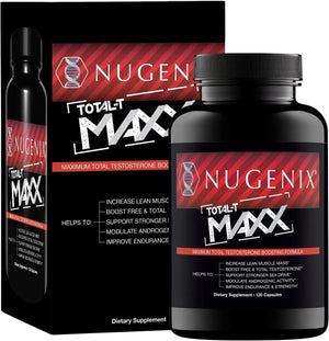 NUGENIX - Nugenix Total-T Maxx Maximum Total Testosterone Boosting Formula for Men 120 Capsulas - The Red Vitamin MX - Suplementos Alimenticios - {{ shop.shopifyCountryName }}