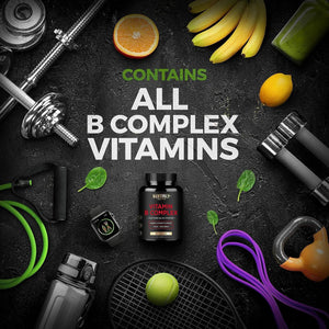 NURTURLY - Nurturly Vitamin B Complex 90 Tabletas - The Red Vitamin MX - Suplementos Alimenticios - {{ shop.shopifyCountryName }}