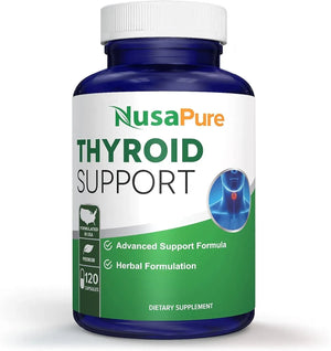 NUSAPURE - NusaPure Thyroid Support 120 Capsulas - The Red Vitamin MX - Suplementos Alimenticios - {{ shop.shopifyCountryName }}