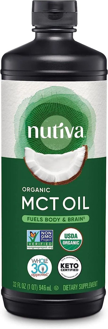 NUTIVA - Nutiva Organic MCT Oil 946Ml. - The Red Vitamin MX - Suplementos Alimenticios - {{ shop.shopifyCountryName }}