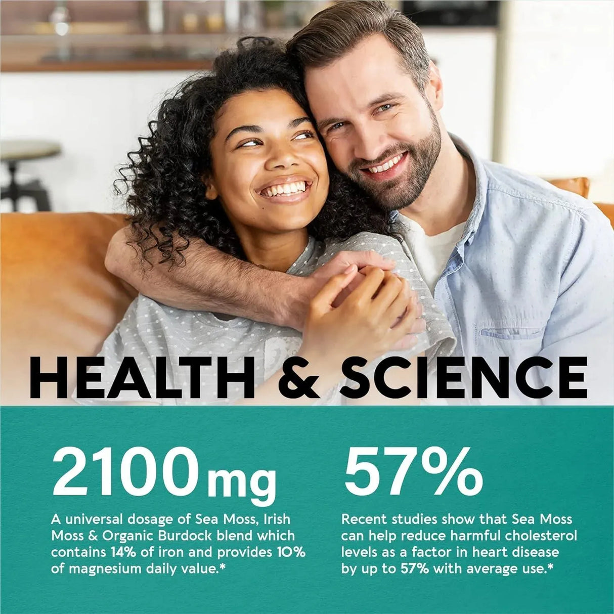 NUTRA HARMONY - Nutra Harmony Organic Sea Moss 2100Mg. 90 Capsulas - The Red Vitamin MX - Suplementos Alimenticios - {{ shop.shopifyCountryName }}