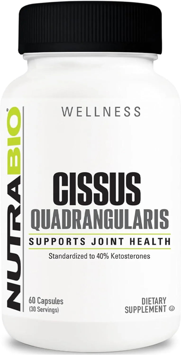 NUTRABIO - NutraBio Cissus Quadrangularis Extract 1200Mg. 60 Capsulas - The Red Vitamin MX - Suplementos Alimenticios - {{ shop.shopifyCountryName }}