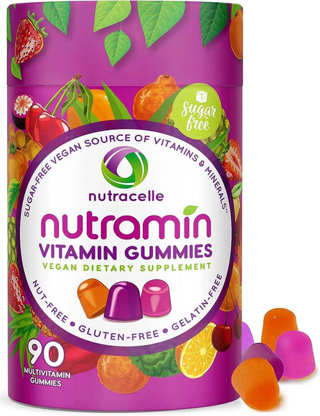 NUTRACELLE - Nutracelle Nutramin Daily Vegan Keto Multivitamin 90 Gomitas - The Red Vitamin MX - Suplementos Alimenticios - {{ shop.shopifyCountryName }}