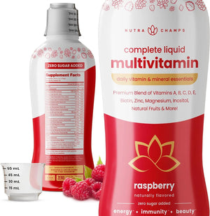 NUTRACHAMPS - NutraChamps Complete Liquid Multivitamins 30 Fl.Oz. - The Red Vitamin MX - Suplementos Alimenticios - {{ shop.shopifyCountryName }}