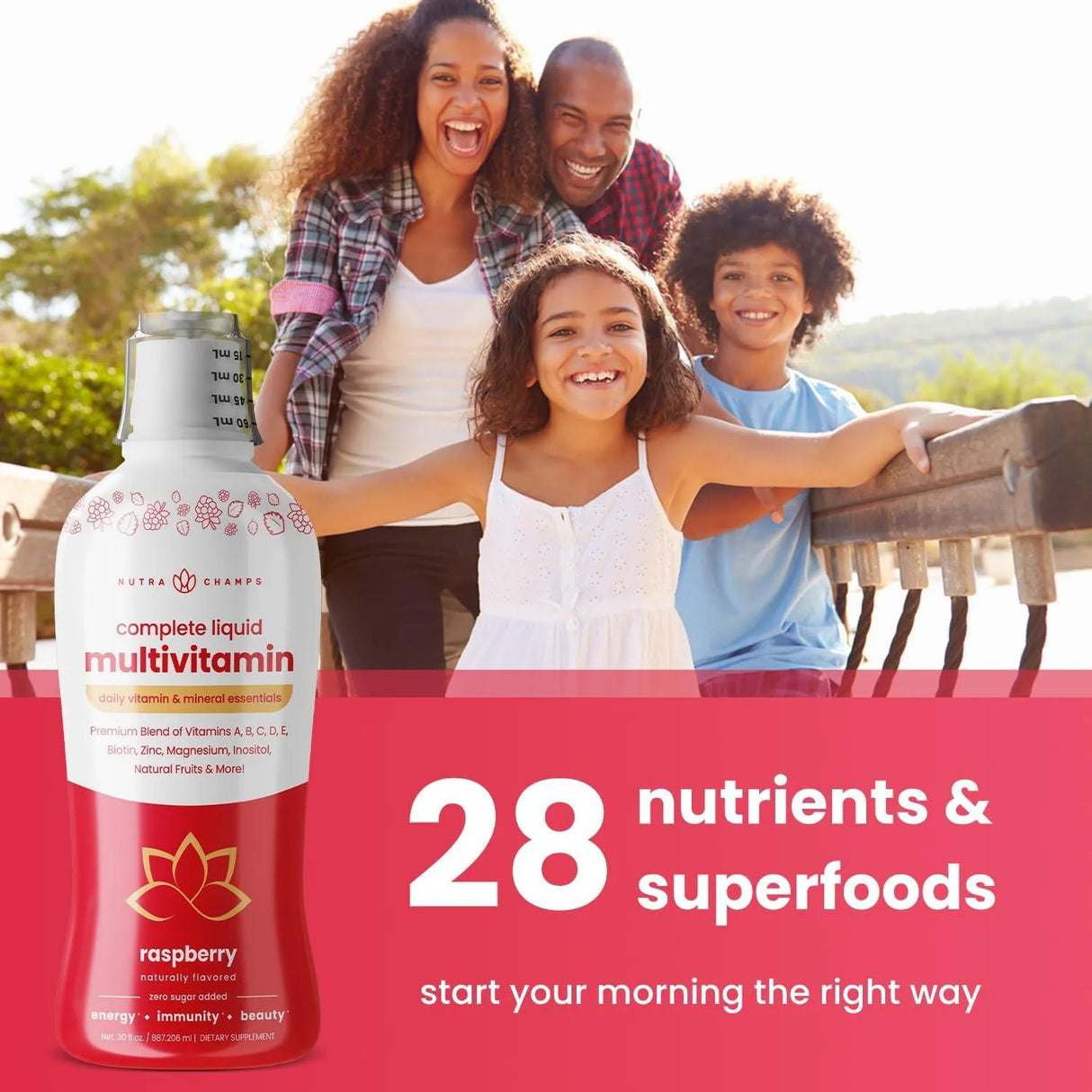 NUTRACHAMPS - NutraChamps Complete Liquid Multivitamins 30 Fl.Oz. - The Red Vitamin MX - Suplementos Alimenticios - {{ shop.shopifyCountryName }}