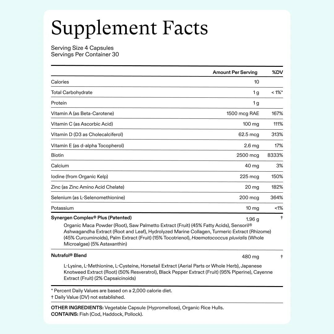 NUTRAFOL - Nutrafol Women's Balance Hair Growth 120 Capsulas - The Red Vitamin MX - Suplementos Alimenticios - {{ shop.shopifyCountryName }}