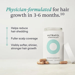 NUTRAFOL - Nutrafol Women's Balance Hair Growth 120 Capsulas - The Red Vitamin MX - Suplementos Alimenticios - {{ shop.shopifyCountryName }}