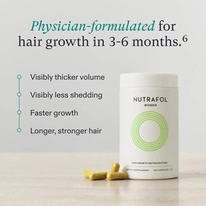 NUTRAFOL - Nutrafol Women's Hair Growth 120 Capsulas - The Red Vitamin MX - Suplementos Alimenticios - {{ shop.shopifyCountryName }}