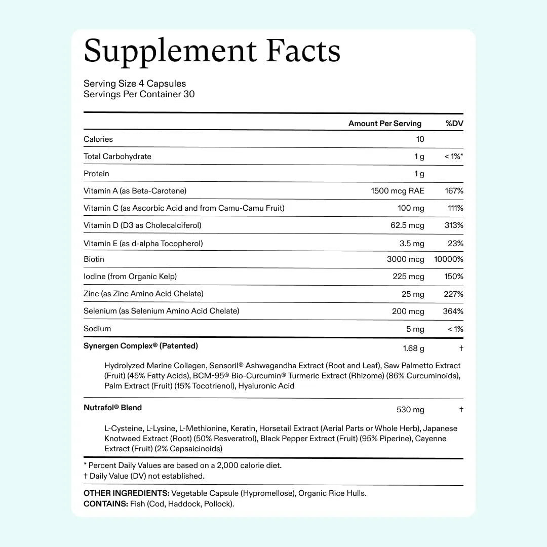 NUTRAFOL - Nutrafol Women's Hair Growth Supplements 120 Capsulas 2 Pack - The Red Vitamin MX - Suplementos Alimenticios - {{ shop.shopifyCountryName }}