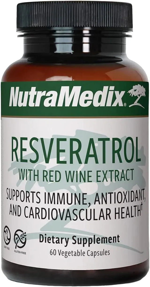 NUTRAMEDIX - NutraMedix Resveratrol 60 Capsulas - The Red Vitamin MX - Suplementos Alimenticios - {{ shop.shopifyCountryName }}