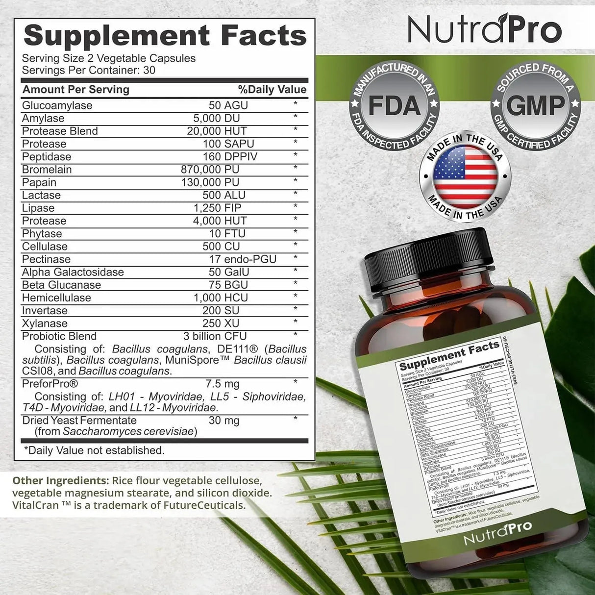 NUTRAPRO - NutraPro Gut Health for Women and Men 60 Capsulas - The Red Vitamin MX - Suplementos Alimenticios - {{ shop.shopifyCountryName }}