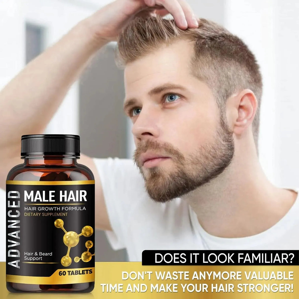 NUTRAPRO - NutraPro Hair Growth Vitamins For Men-Anti Hair Loss Support & Dht Blocker 60 Tabletas - The Red Vitamin MX - Suplementos Alimenticios - {{ shop.shopifyCountryName }}