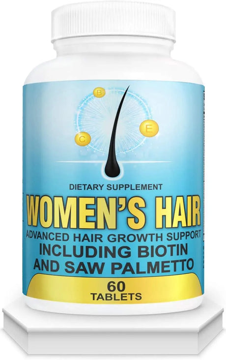 NUTRAPRO - NutraPro Hair Growth Vitamins With Saw Palmetto for Women-DHT Blocker 60 Tabletas - The Red Vitamin MX - Suplementos Alimenticios - {{ shop.shopifyCountryName }}