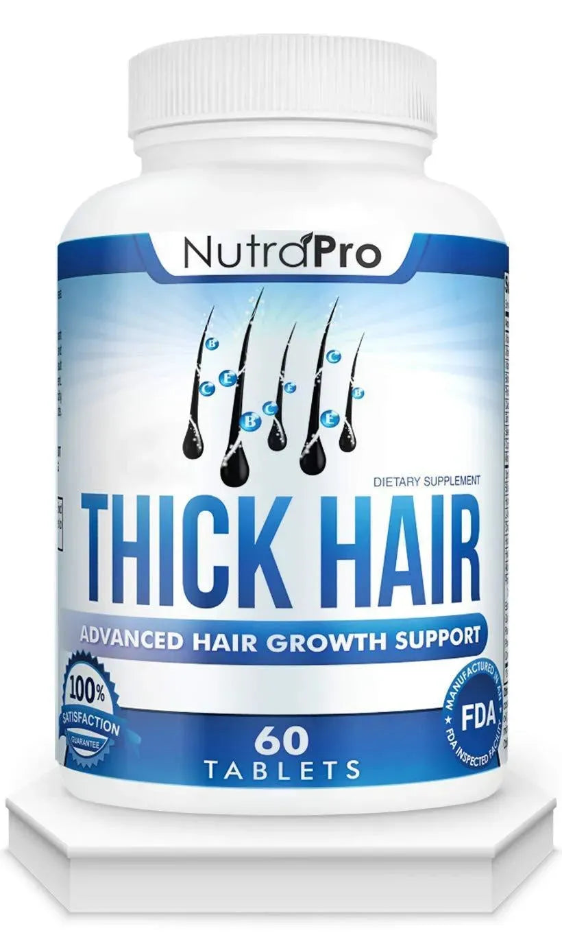 NUTRAPRO - NutraPro Thick Hair Growth Vitamins 60 Tabletas - The Red Vitamin MX - Suplementos Alimenticios - {{ shop.shopifyCountryName }}