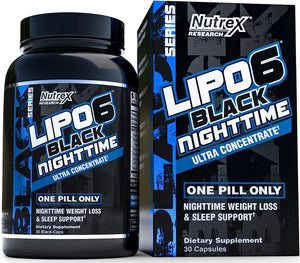 NUTREX RESEARCH - Nutrex Lipo 6 Nighttime Fat Burner 30 Capsulas - The Red Vitamin MX - Suplementos Alimenticios - {{ shop.shopifyCountryName }}