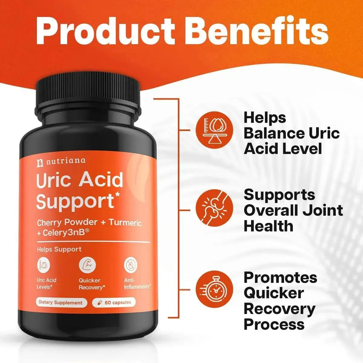 NUTRIANA - Nutriana Advanced Uric Acid Control 60 Capsulas - The Red Vitamin MX - Suplementos Alimenticios - {{ shop.shopifyCountryName }}