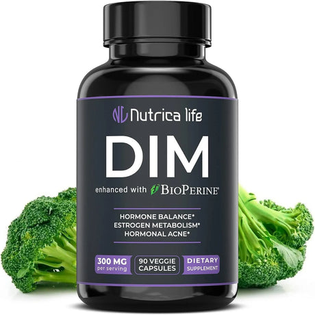 NUTRICA LIFE - Nutrica Life DIM Supplement 300Mg. 90 Capsulas - The Red Vitamin MX - Suplementos Alimenticios - {{ shop.shopifyCountryName }}