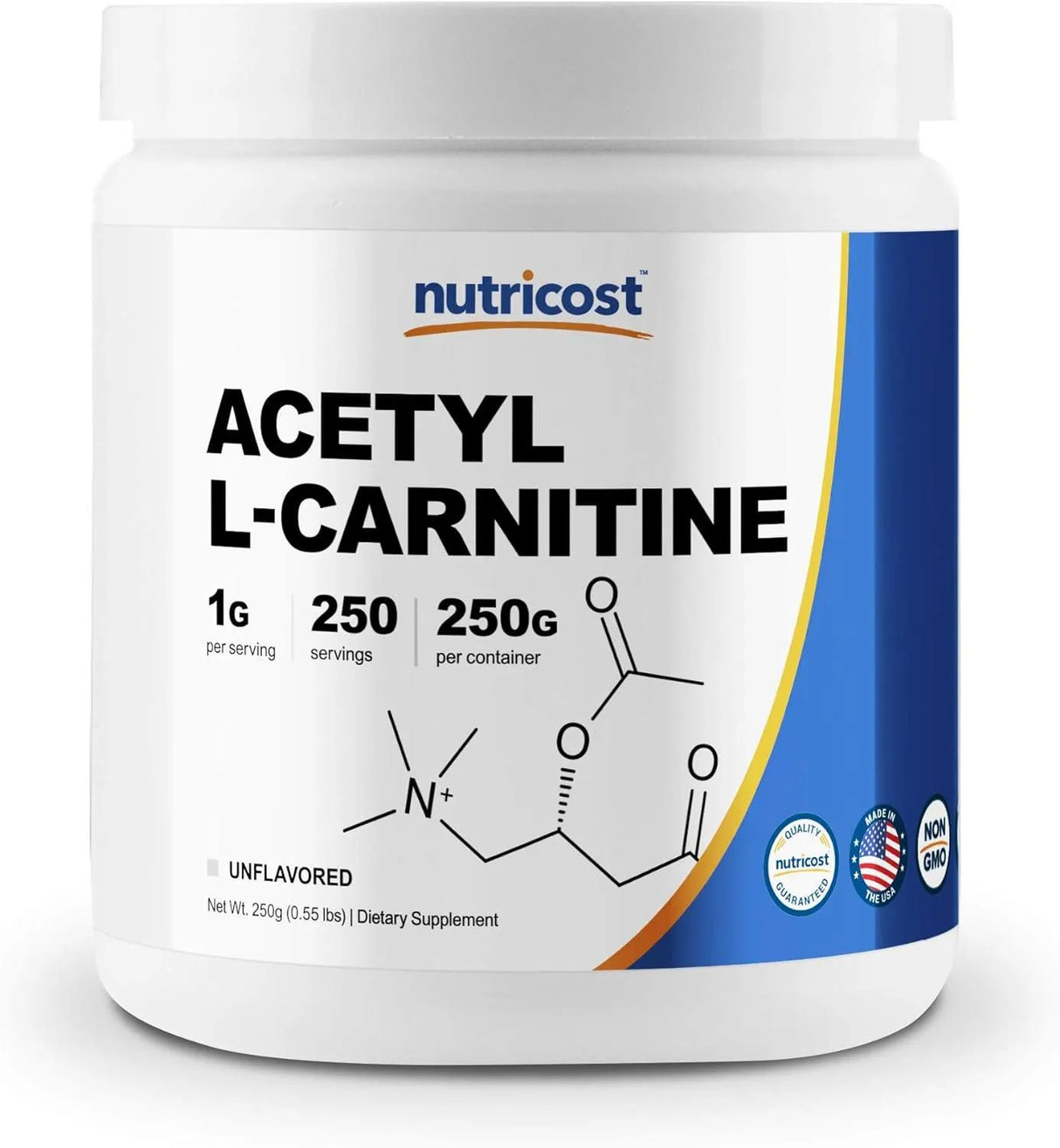 NUTRICOST - Nutricost Acetyl L-Carnitine 250Gr. - The Red Vitamin MX - Suplementos Alimenticios - {{ shop.shopifyCountryName }}