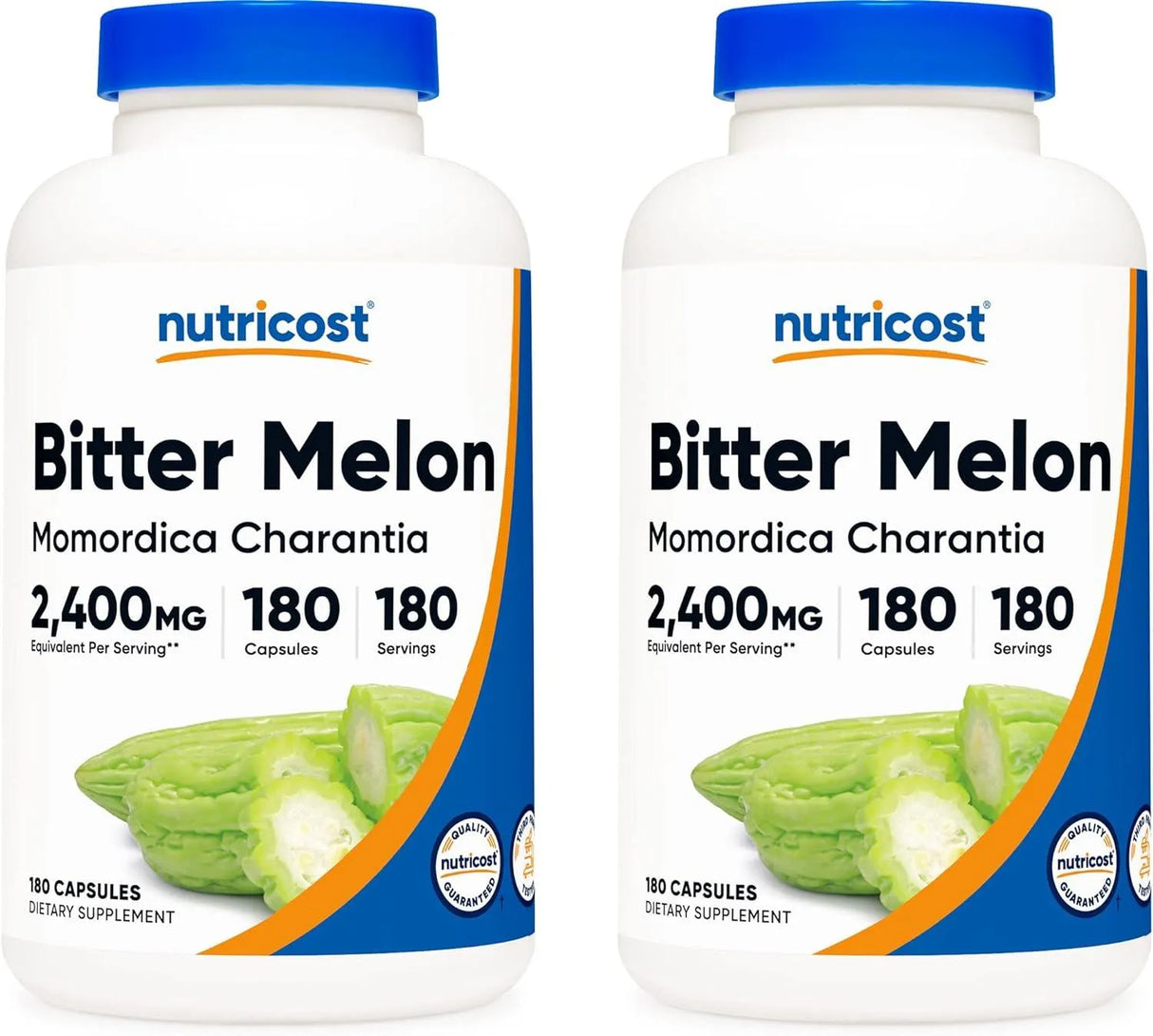 NUTRICOST - Nutricost Bitter Melon 2400Mg. 180 Capsulas 2 Pack - The Red Vitamin MX - Suplementos Alimenticios - {{ shop.shopifyCountryName }}