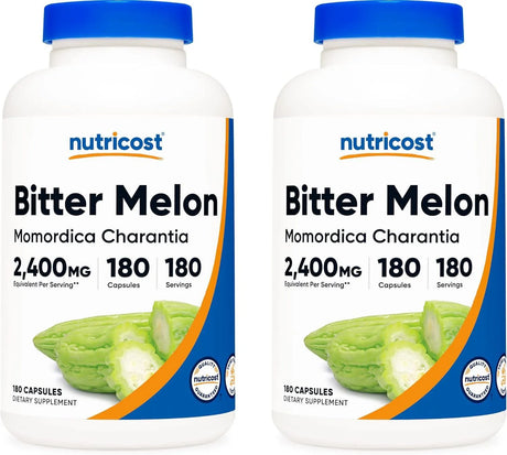 NUTRICOST - Nutricost Bitter Melon 2400Mg. 180 Capsulas 2 Pack - The Red Vitamin MX - Suplementos Alimenticios - {{ shop.shopifyCountryName }}