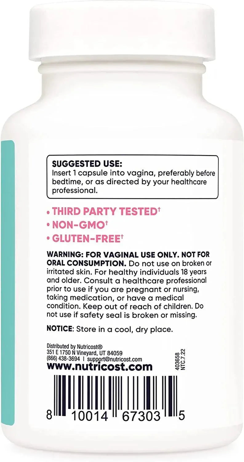 NUTRICOST - Nutricost Boric Acid 600Mg. 30 Supositorios - The Red Vitamin MX - Supositorios De Ácido Bórico - {{ shop.shopifyCountryName }}