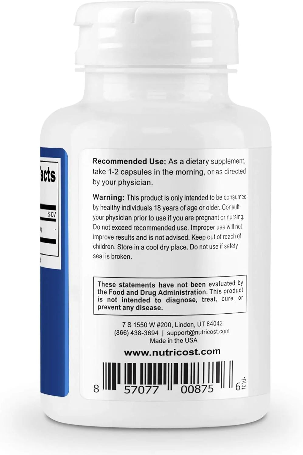 NUTRICOST - Nutricost CDP Choline (Citicoline) 300Mg. 120 Capsulas - The Red Vitamin MX - Suplementos Alimenticios - {{ shop.shopifyCountryName }}