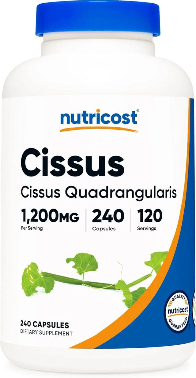 NUTRICOST - Nutricost Cissus Quadrangularis 1200Mg. 240 Capsulas - The Red Vitamin MX - Suplementos Alimenticios - {{ shop.shopifyCountryName }}