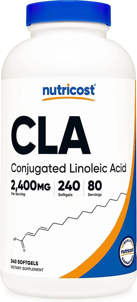 NUTRICOST - Nutricost CLA Conjugated Linoleic Acid 2,400Mg. 240 Capsulas Blandas - The Red Vitamin MX - Suplementos Alimenticios - {{ shop.shopifyCountryName }}