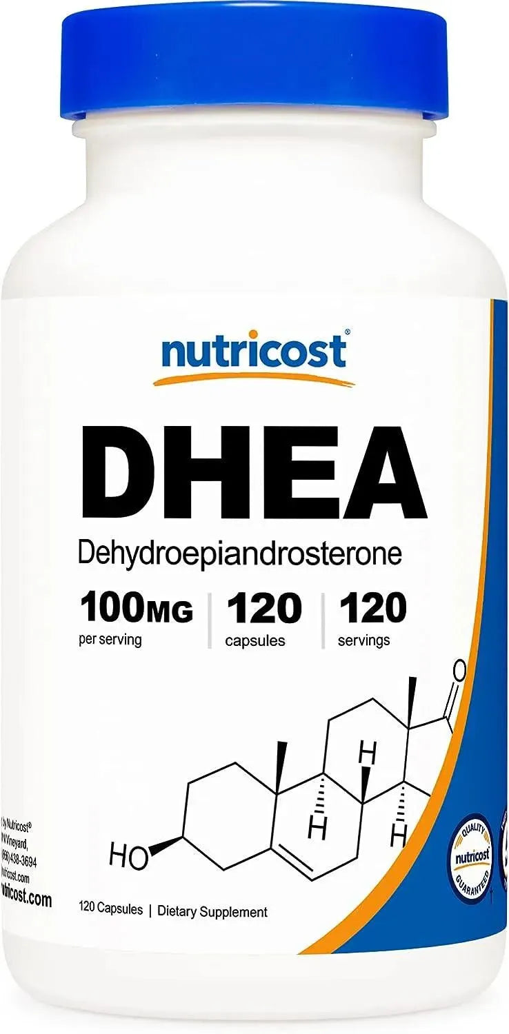 NUTRICOST - Nutricost DHEA 100Mg. 120 Capsulas - The Red Vitamin MX - Suplementos Alimenticios - {{ shop.shopifyCountryName }}