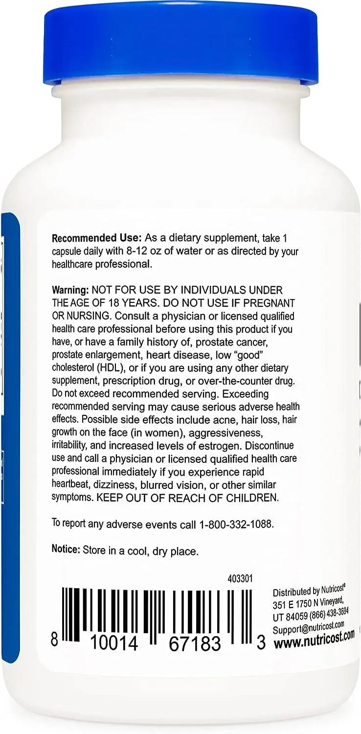 NUTRICOST - Nutricost DHEA 100Mg. 120 Capsulas - The Red Vitamin MX - Suplementos Alimenticios - {{ shop.shopifyCountryName }}