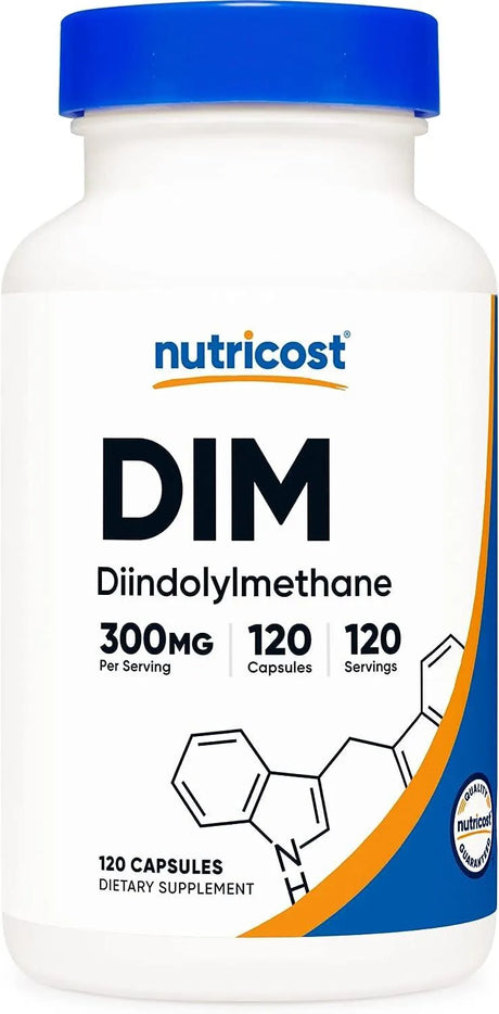 NUTRICOST - Nutricost DIM (Diindolylmethane) Plus BioPerine 300Mg. 120 Capsulas - The Red Vitamin MX - Suplementos Alimenticios - {{ shop.shopifyCountryName }}