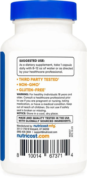 NUTRICOST - Nutricost Gymnema Sylvestre 3500Mg. 180 Capsulas - The Red Vitamin MX - Suplementos Alimenticios - {{ shop.shopifyCountryName }}