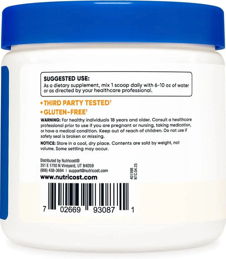 NUTRICOST - Nutricost L-Tyrosine Powder 100Gr. - The Red Vitamin MX - Suplementos Alimenticios - {{ shop.shopifyCountryName }}