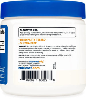 NUTRICOST - Nutricost N-Acetyl L-Cysteine (NAC) Powder 250Gr. - The Red Vitamin MX - Suplementos Alimenticios - {{ shop.shopifyCountryName }}